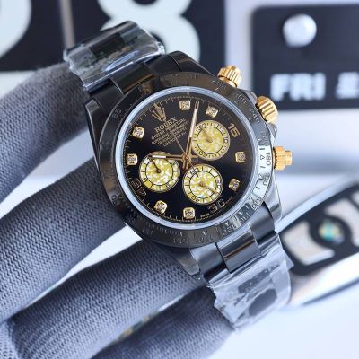 ROLEX Daytona Stainless Steel 7750 Movement Sapphire Glass Watch